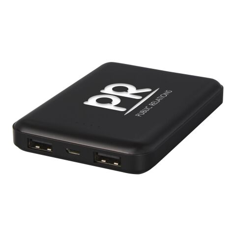 Batterie de secours Gleam lumineuse et ultra-mince de 5 000 mAh Standard | Noir | sans marquage | non disponible | non disponible