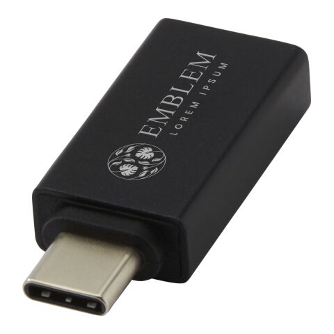 Adaptateur Adapt en aluminium USB-C vers USB-A 3.0 Standard | Noir bronze | sans marquage | non disponible | non disponible