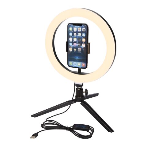 Lampe anneau Studio avec support de téléphone et trépied Standard | Noir bronze | sans marquage | non disponible | non disponible