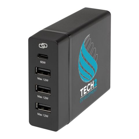 Batterie de secours PD ADAPT de 72 W en plastique recyclé Standard | noir | sans marquage | non disponible | non disponible