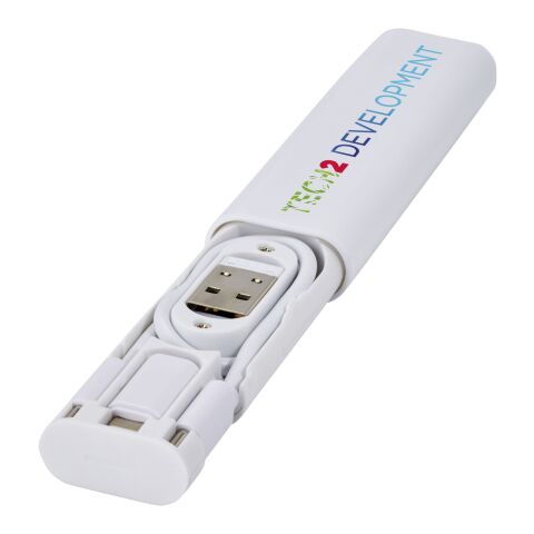 Câble de charge modulaire Whiz en plastique recyclé Standard | Blanc | sans marquage | non disponible | non disponible