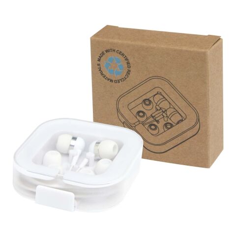 Casque filaire type C Baekdu avec boîte de rangement en plastique recyclé