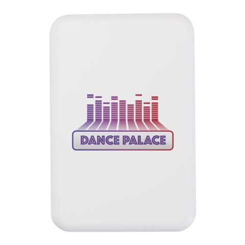 Batterie de secours Acrab magnétique sans fil de 5 000 mAh et 15 W avec PD de 20 W - fabriquée en plastique recyclé Standard | blanc | sans marquage | non disponible | non disponible