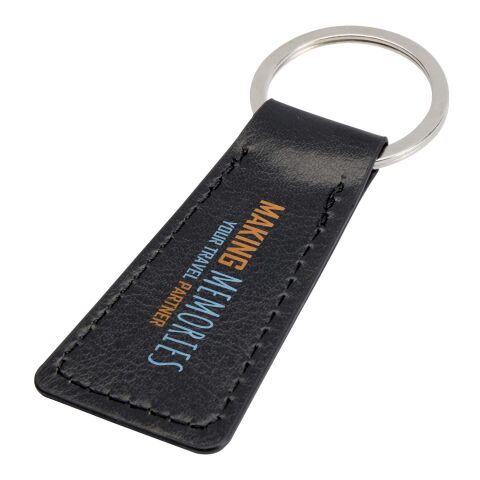 Porte-clés en plastique recyclé Puky Standard | noir | sans marquage | non disponible | non disponible