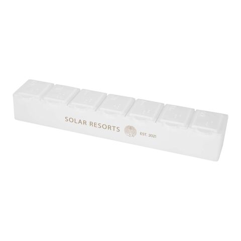 Pilulier semainier multi-vitamines Dose Standard | blanc | sans marquage | non disponible | non disponible