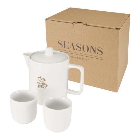 Service à thé avec théière et tasses Suki