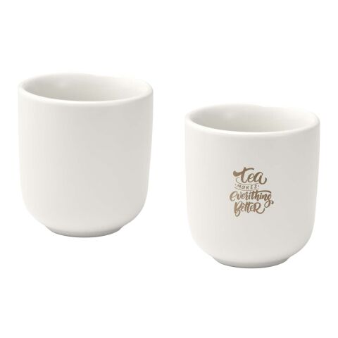 Tasses à expresso Male en céramique de 90 ml - set de 2 Standard | blanc | sans marquage | non disponible | non disponible