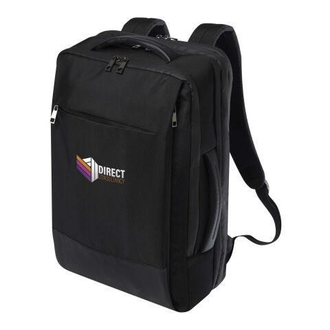 Sac à dos extensible pour ordinateur portable 17&quot; Expédition Pro de 35 L recyclé certifié GRS Standard | Noir brillant | sans marquage | non disponible | non disponible | non disponible
