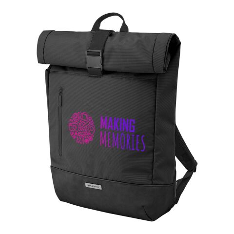 Sac à dos rolltop Moleskine Metro Noir | sans marquage | non disponible | non disponible | non disponible