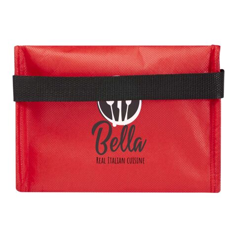 Sac isotherme Spectrum non tissé recyclé GRS de 4L pour 6&nbsp;canettes Standard | Rouge | sans marquage | non disponible | non disponible