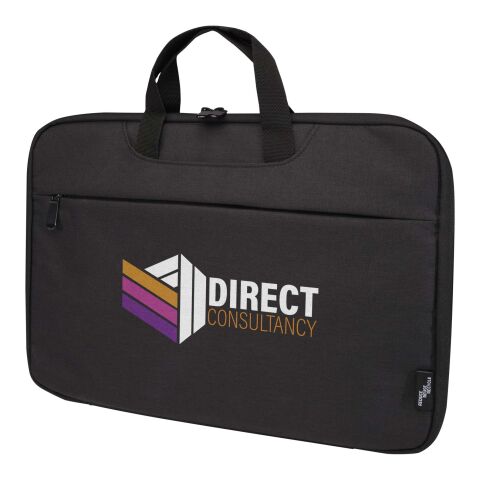 Sacoche 2-en-1 Libra pour ordinateur portable recyclé GRS de 3L Standard | Heather Charcoal | sans marquage | non disponible | non disponible | non disponible