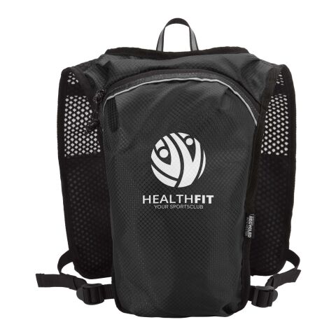 Gilet de course Nomad de 5 L en matériaux recyclés certifiés GRS avec système d’hydratation Standard | noir | sans marquage | non disponible | non disponible | non disponible
