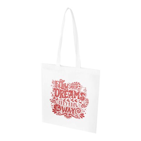 Sac shopping convention EcoSeal de 6 L non tissé en matériaux recyclés certifiés GRS Standard | blanc | sans marquage | non disponible | non disponible | non disponible