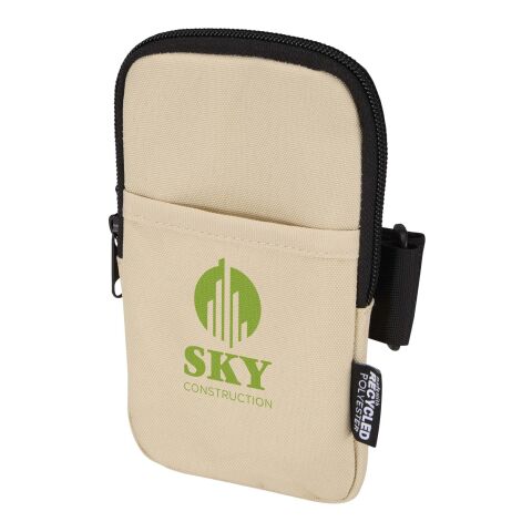 Étui en matériaux recyclés certifiés GRS Byron pour bouteille Standard | Oatmeal | sans marquage | non disponible | non disponible | non disponible