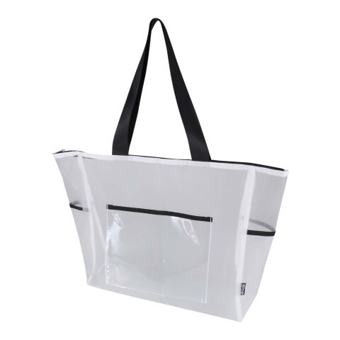 Sac shopping en matériaux recyclés certifiés GRS Mesh de 23&nbsp;L Standard | Blanc | sans marquage | non disponible | non disponible