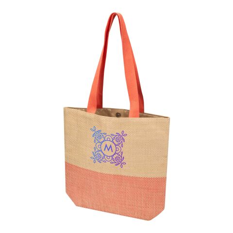 Sac fourre-tout en papier paille Rhythm, 10 L Brick