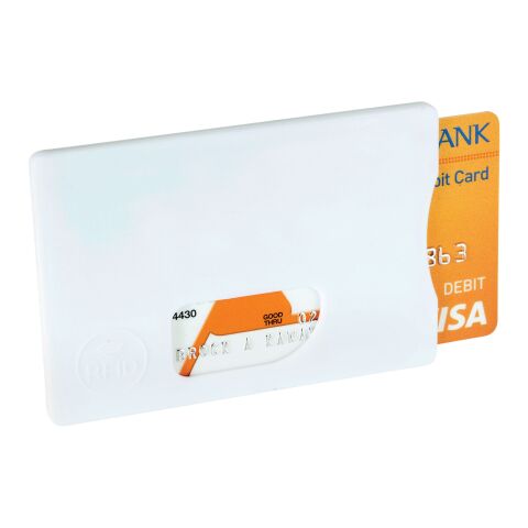 Porte-cartes de crédit RFID Standard | Blanc | sans marquage | non disponible | non disponible
