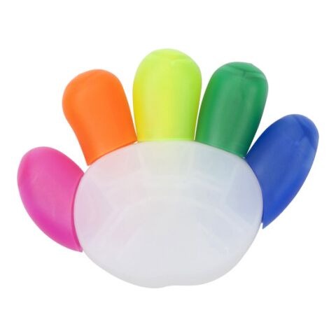 Surligneur en plastique 5 couleurs