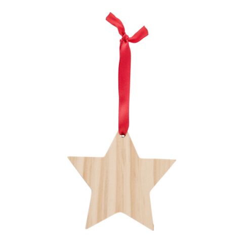 Décoration de Noël en bois Étoile