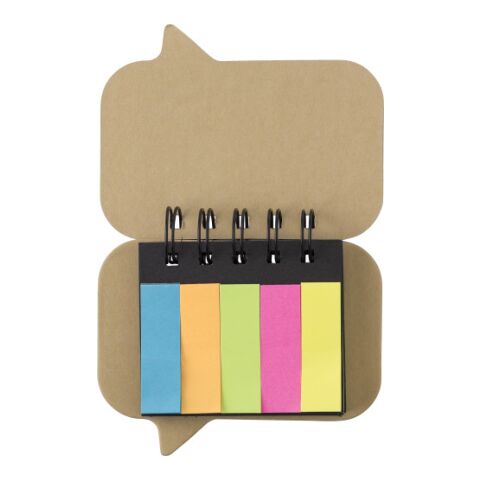 Carnet à spirale avec papiers