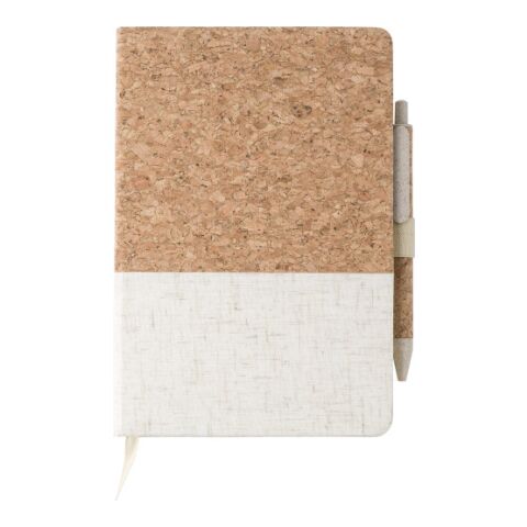 Carnet A5 avec couverture en liège.
