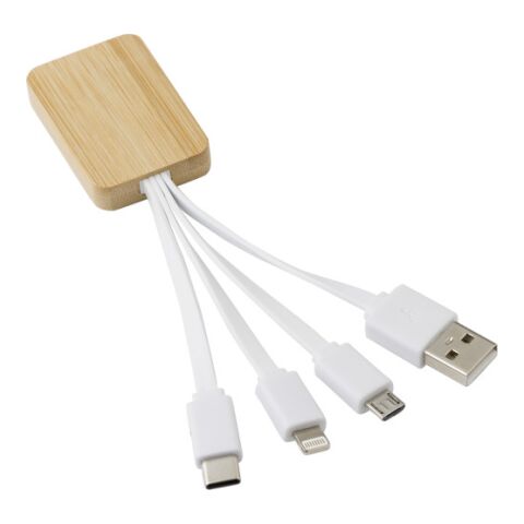 Câble de charge en bambou