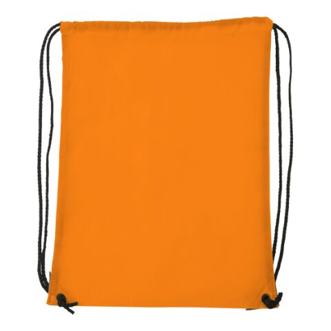 Sac à dos en polyester 210D orange fluo | sans marquage | non disponible | non disponible