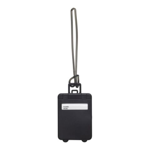 Porte-étiquette de valise noir | sans marquage | non disponible | non disponible