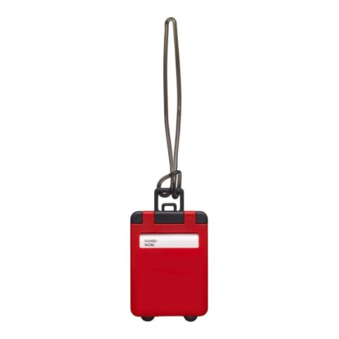 Porte-étiquette de valise rouge | sans marquage | non disponible | non disponible