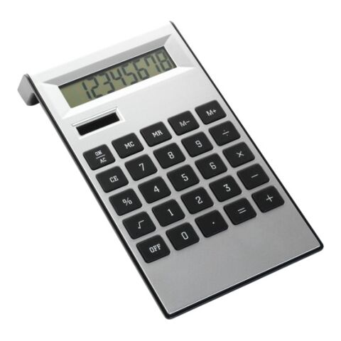 Calculatrice de bureau noir/argent | sans marquage | non disponible | non disponible