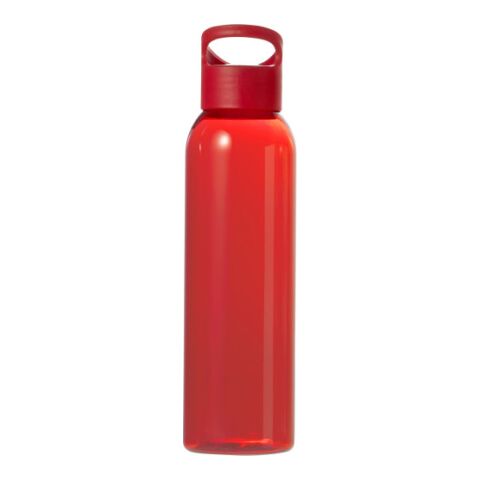 Bouteille en plastique transparent coloré - 650 ml Rouge | sans marquage | non disponible | non disponible