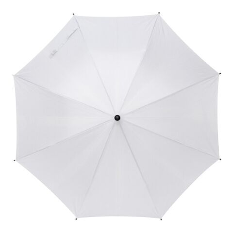 Parapluie en polyester 170T blanc | sans marquage | non disponible | non disponible
