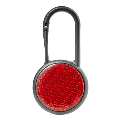 Porte-clés réflecteur rouge | sans marquage | non disponible | non disponible