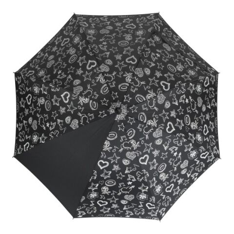 Parapluie avec ouverture automatique noir | sans marquage | non disponible | non disponible