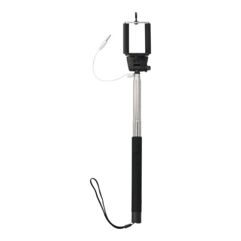 Selfie stick met kabel aansluiting noir | sans marquage | non disponible | non disponible