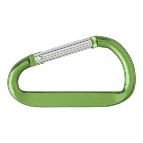 Porte-clés mousqueton vert clair | sans marquage | non disponible | non disponible