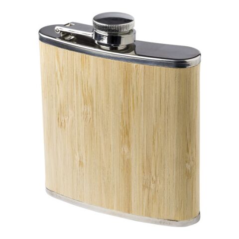 Flasque en acier inoxydable et bambou Hayden