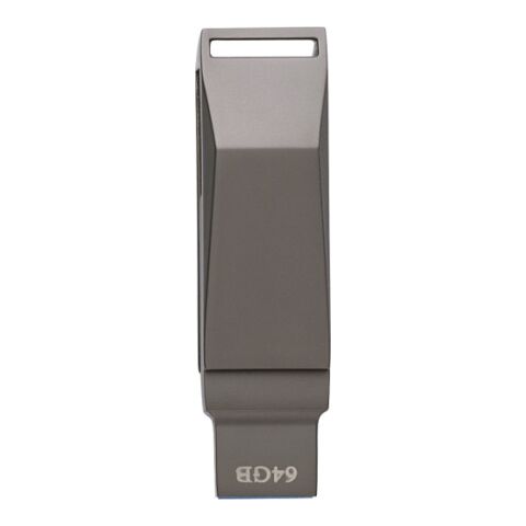 Clé USB twist 3.0 64 Go Dorian gris | sans marquage | non disponible | non disponible