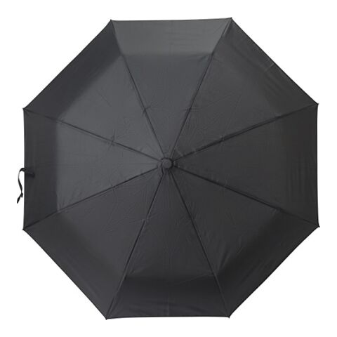 Parapluie pliable en rPET 190T Kameron Noir | sans marquage | non disponible | non disponible