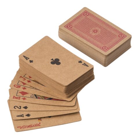 Set de 2 jeux de cartes en carton recyclé Arwen