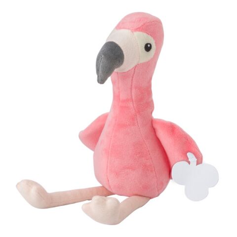Peluche ‘Flamant rose’ en polyester Alicia