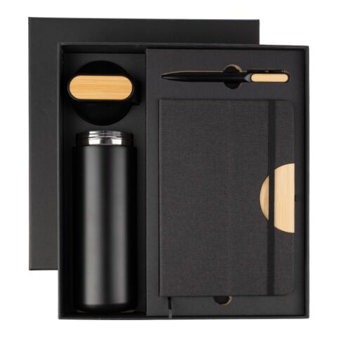 Coffret cadeau gourde, stylo et carnet Kurt