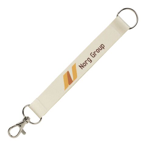 Porte-clés lanière coloré Minik Standard | Blanc | 15mm | sans marquage | non disponible | non disponible