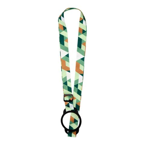 Lanyard Lior en sublimation avec bracelet en silicone blanc