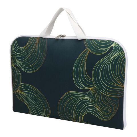 Housse pour ordinateur portable Mylo 17 pouces à impression par sublimation blanc