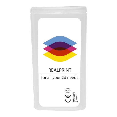 MiniKit Premiers Secours blanc | non disponible | Autocollant Numérique 1 couleur | recto | 39 mm x 82 mm