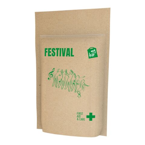 MiniKit Festival en pochette papier Marron kraft | non disponible | sans marquage | non disponible | non disponible