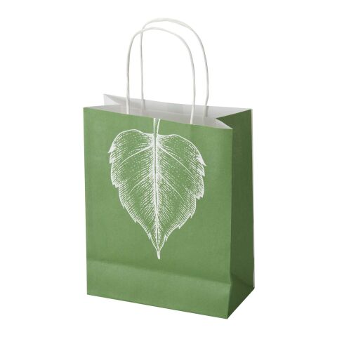 Sac en papier Kraft 120 g/m² avec anses torsadées - 18 x 9 x 23 cm