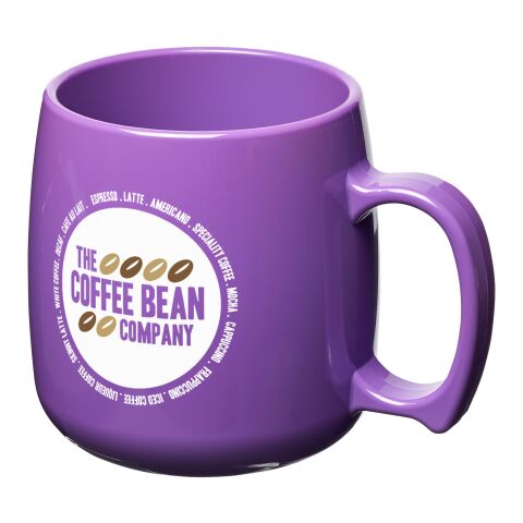 Mug en plastique Classic 300 ml Violet | sans marquage | non disponible | non disponible