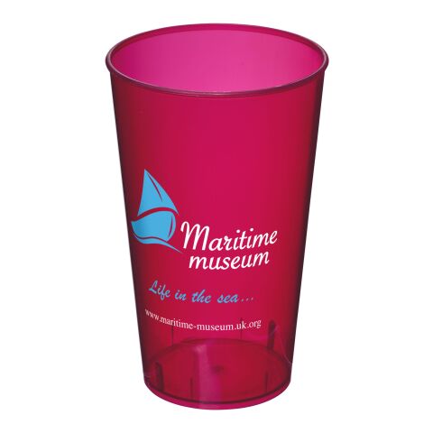 Gobelet en plastique Arena 375 ml Magenta | sans marquage | non disponible | non disponible